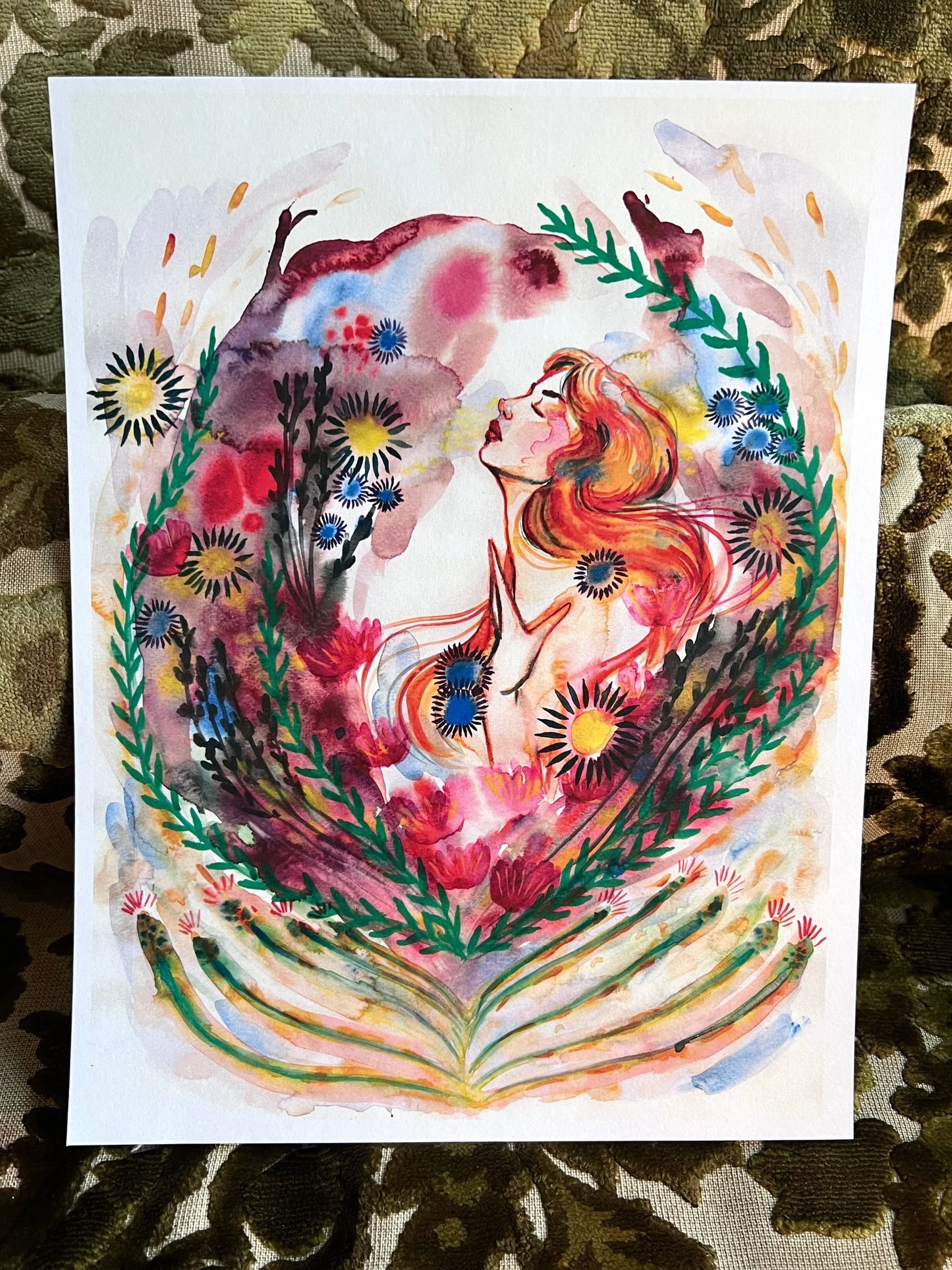 Breath Of Life 8.5x11 print (original art print)