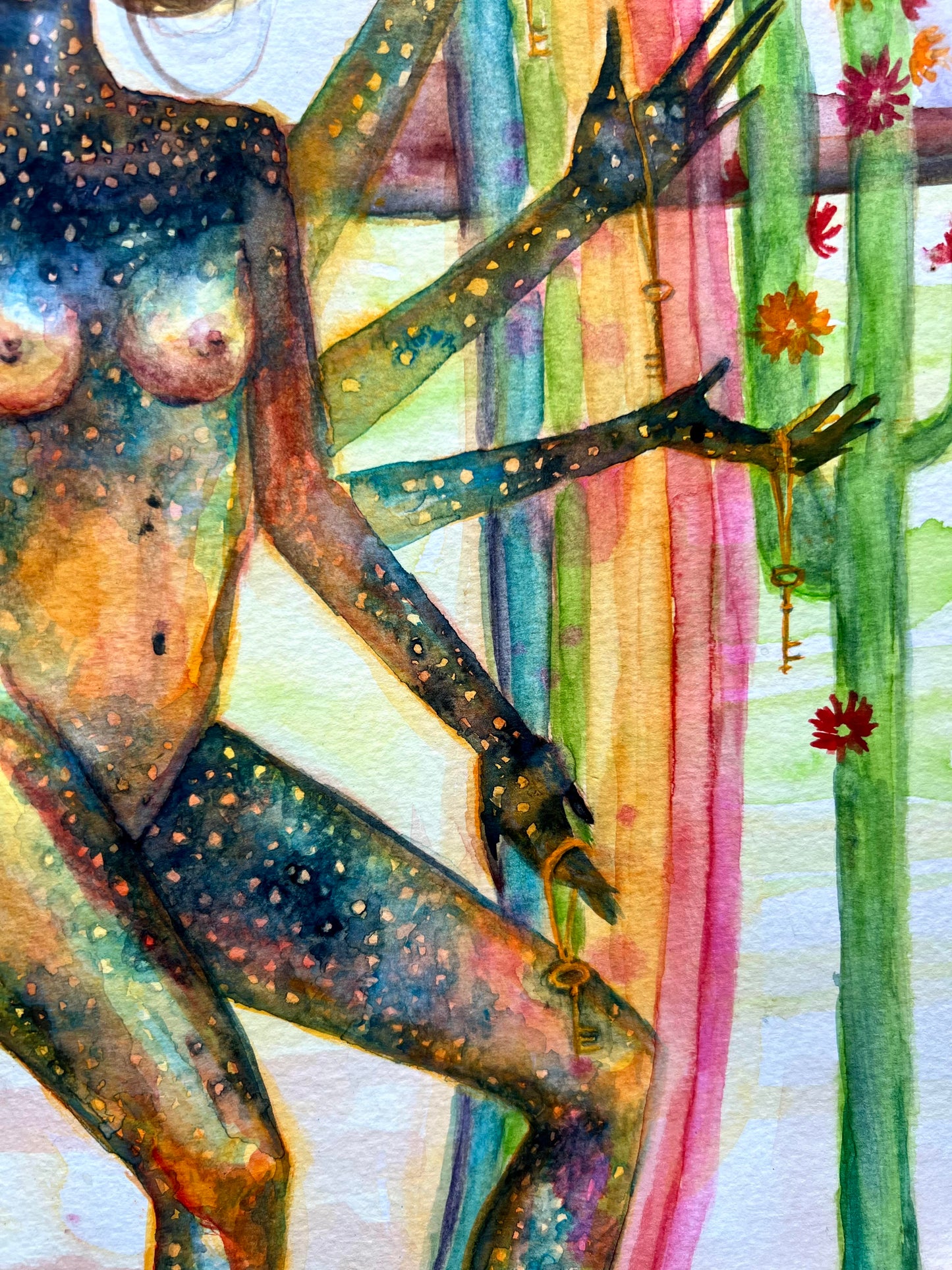 Original Watercolor Painting: Universal Truth