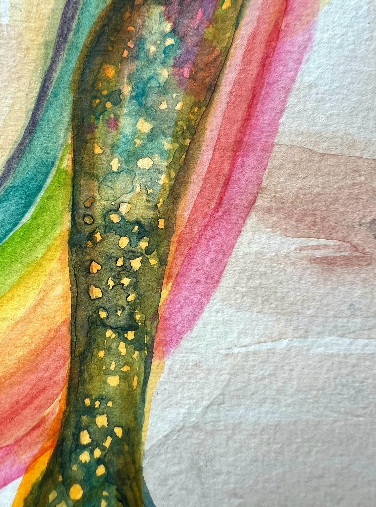 Original Watercolor Painting: Universal Truth
