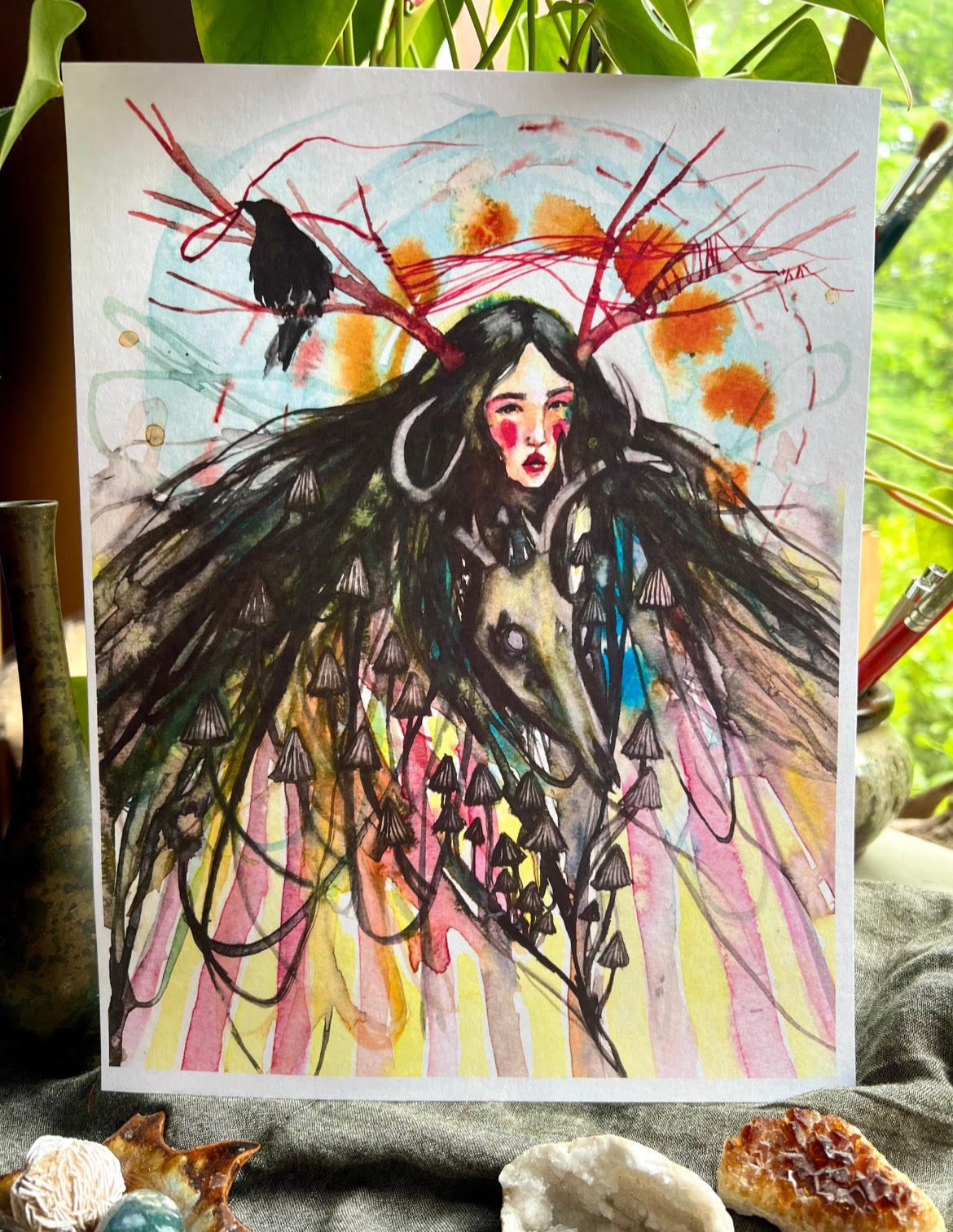 Original art print: Not Your Woman
