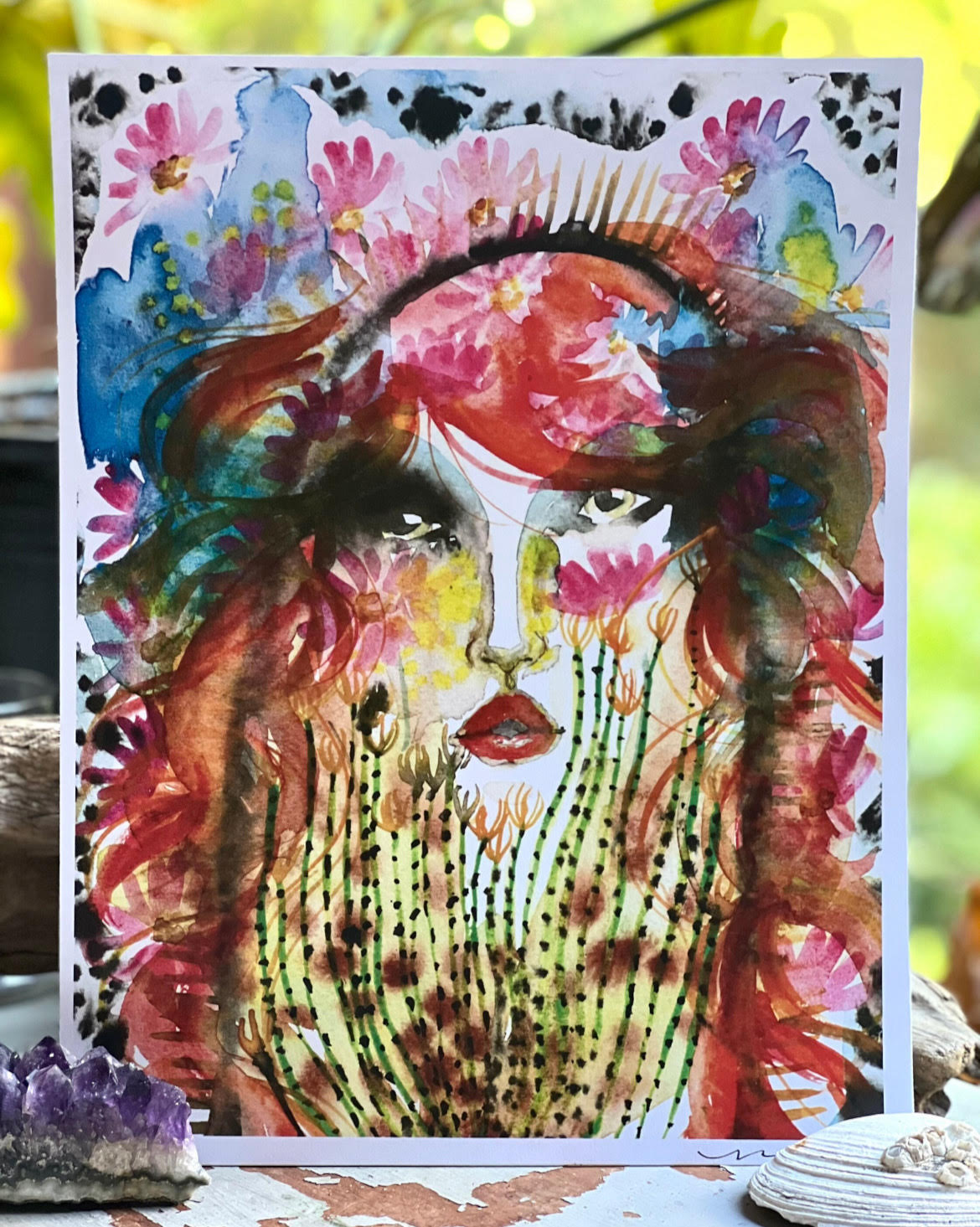 Rewilding (original art print)