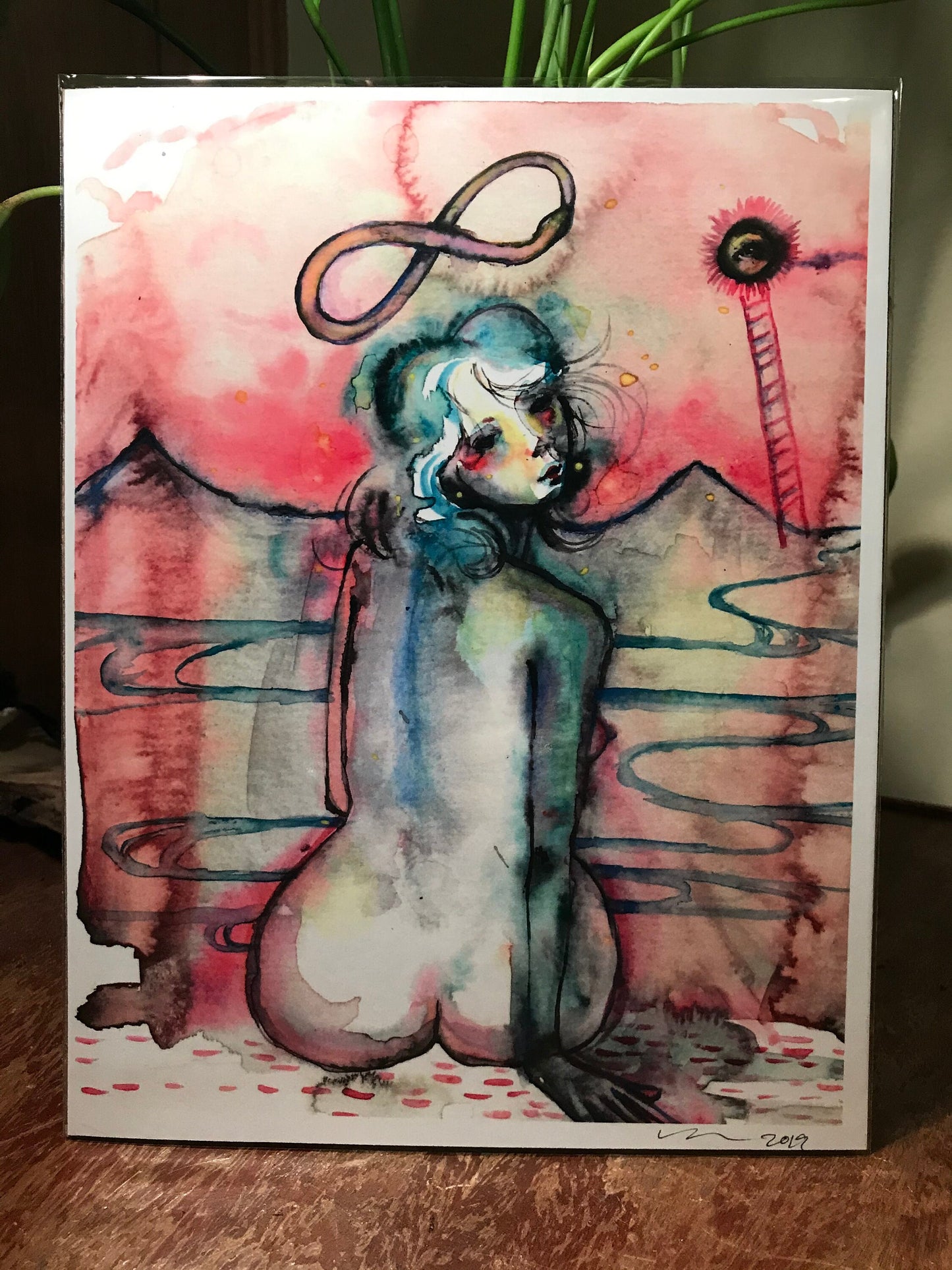 The Road To Awe (original art print)
