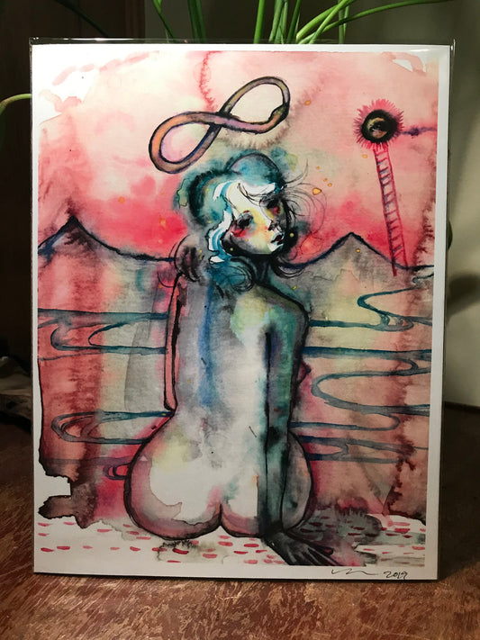 The Road To Awe (original art print)