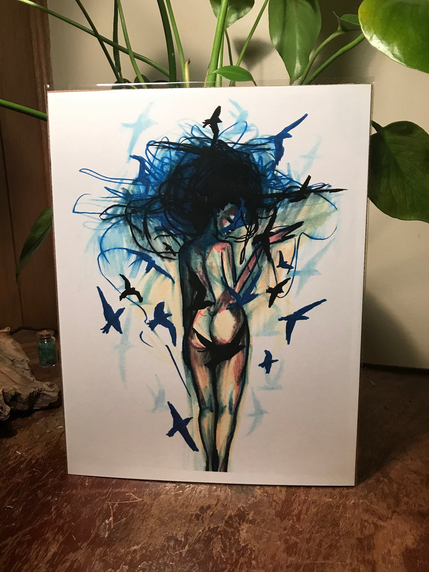 The Birds (original art print)