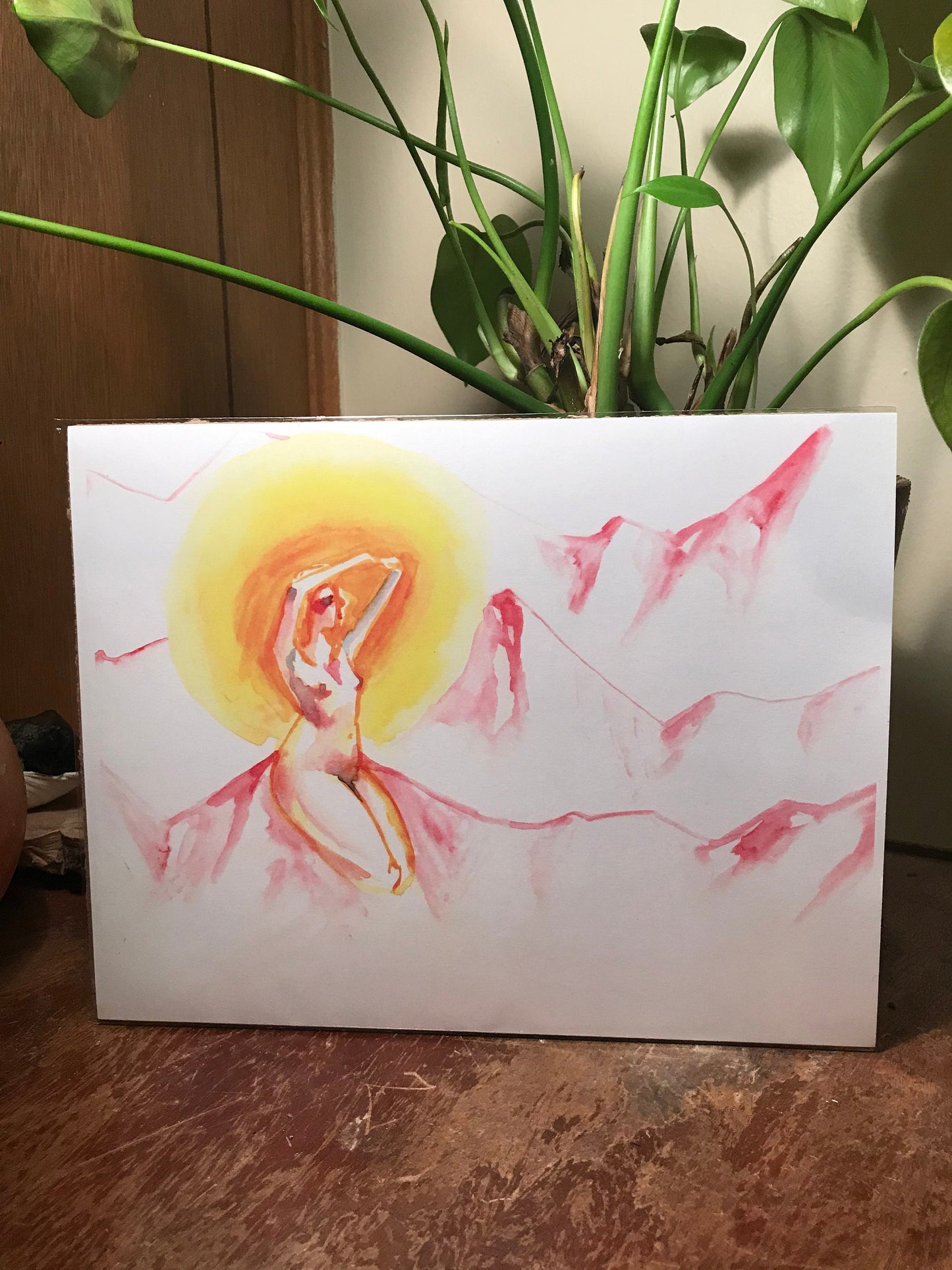 I Rise I Shine (original art print)