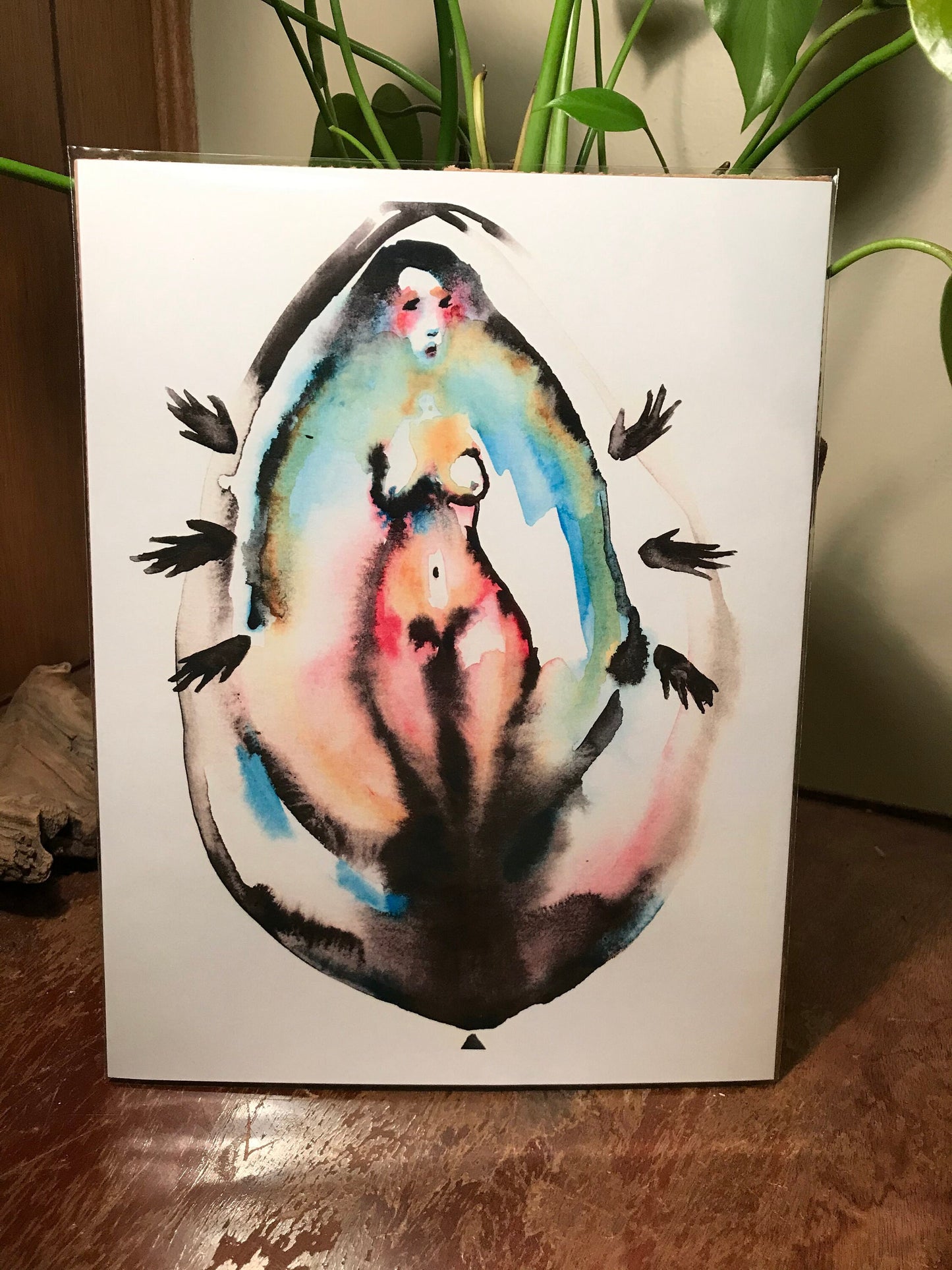 My Healing Hands (original art print)