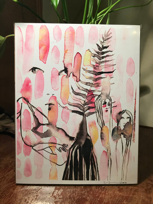 The Heaviness (original art print)