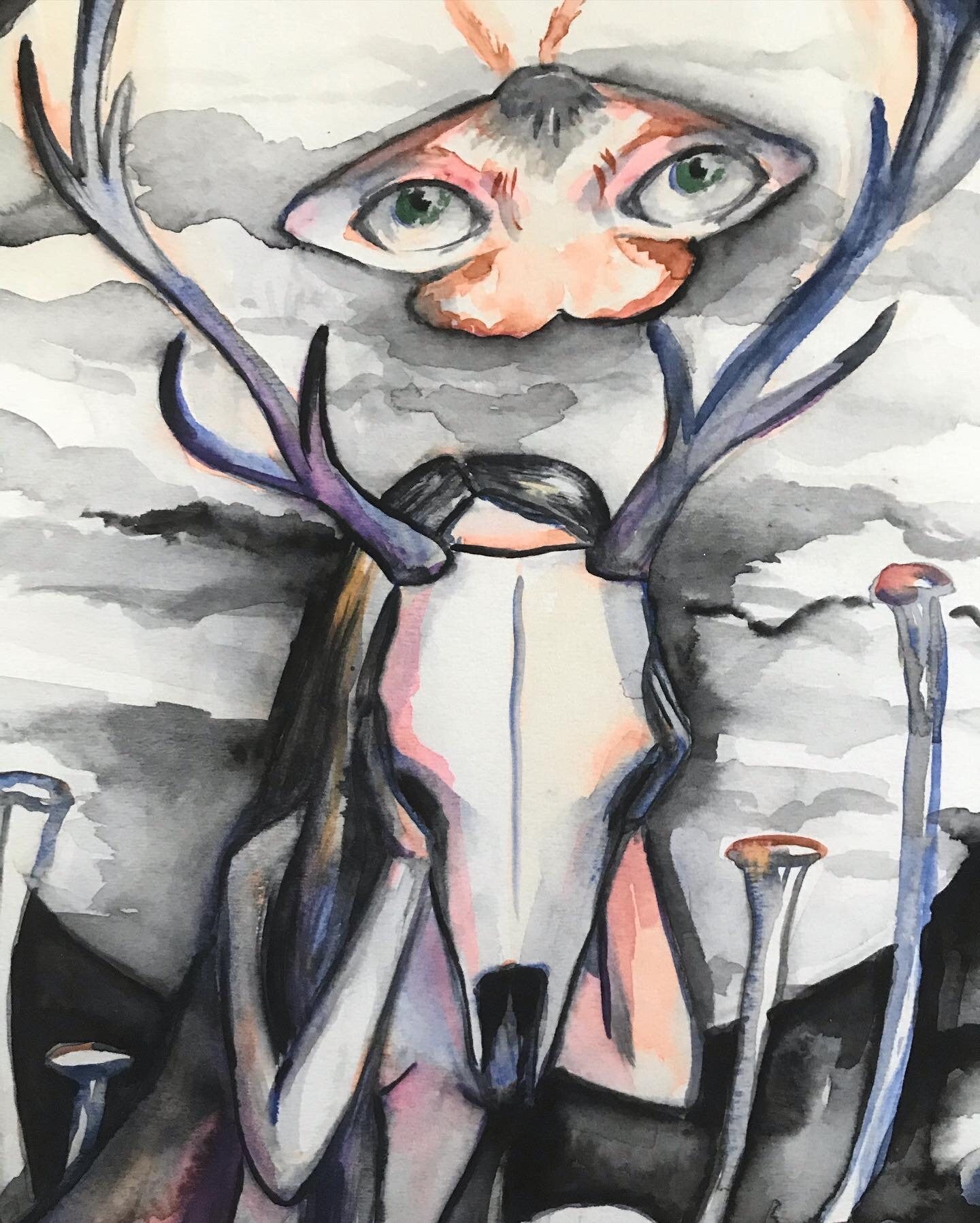 The Life Of Death (original art giclee print)