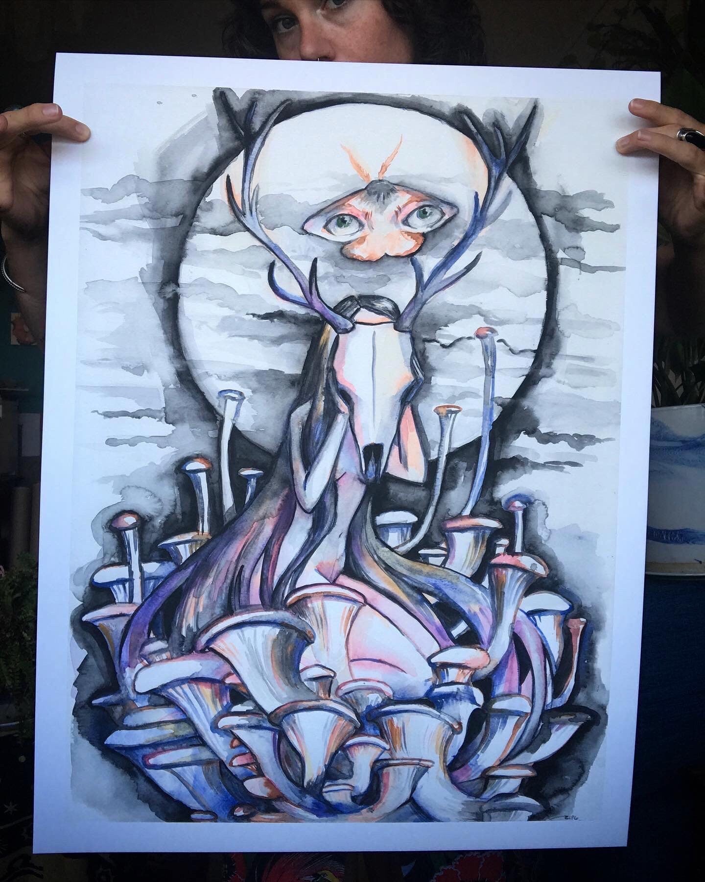 The Life Of Death (original art giclee print)