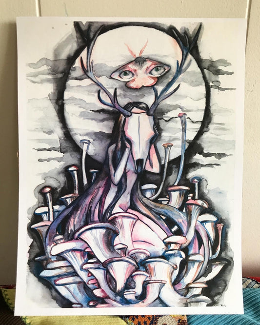 The Life Of Death (original art print)