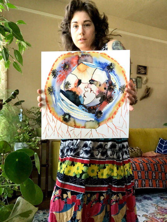 You Within Me (original art giclee print)