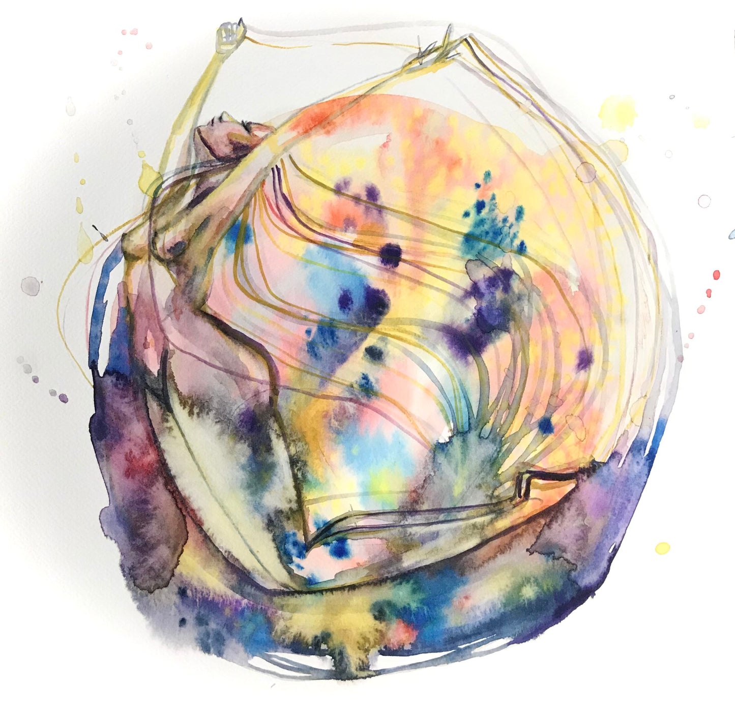 Open Hearted (original art giclee print)