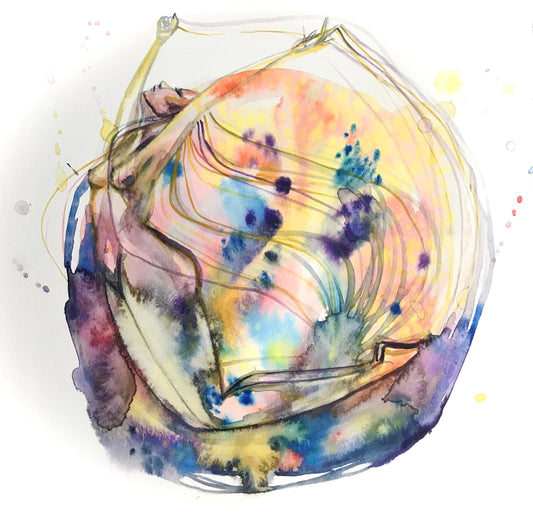Open Hearted (original art giclee print)