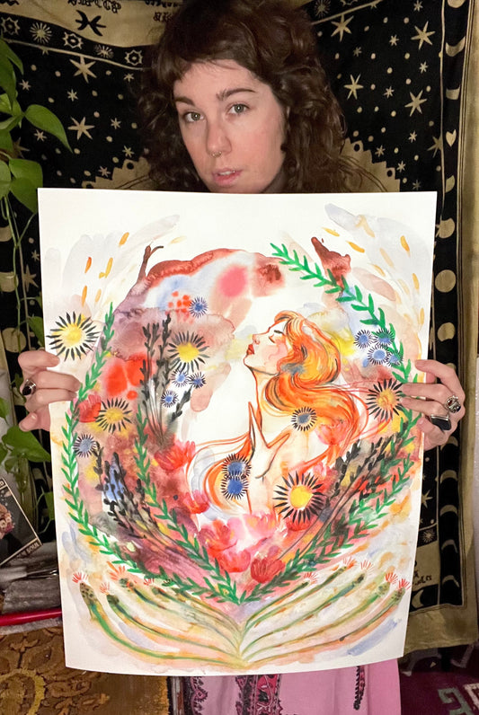 Breath Of Life (original art giclee print)