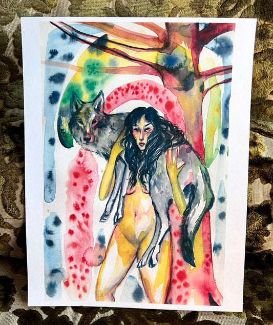Instinctual Harmony 8.5x11 (original art print)