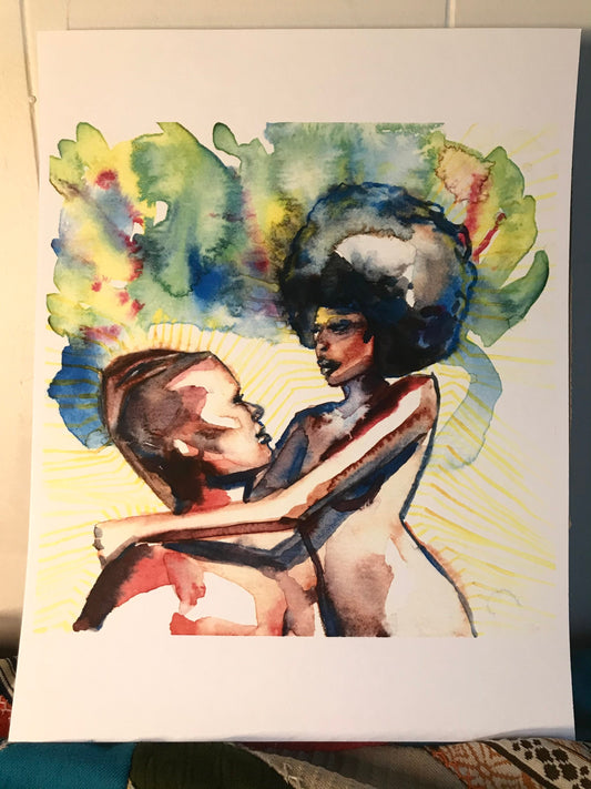 Divine Love (original art print)