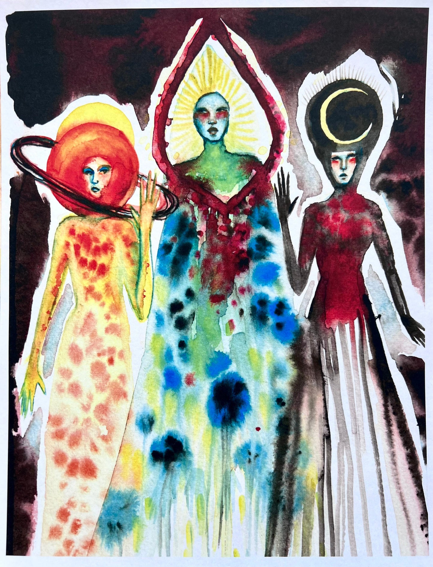 Keepers Of Eternity (original art print)