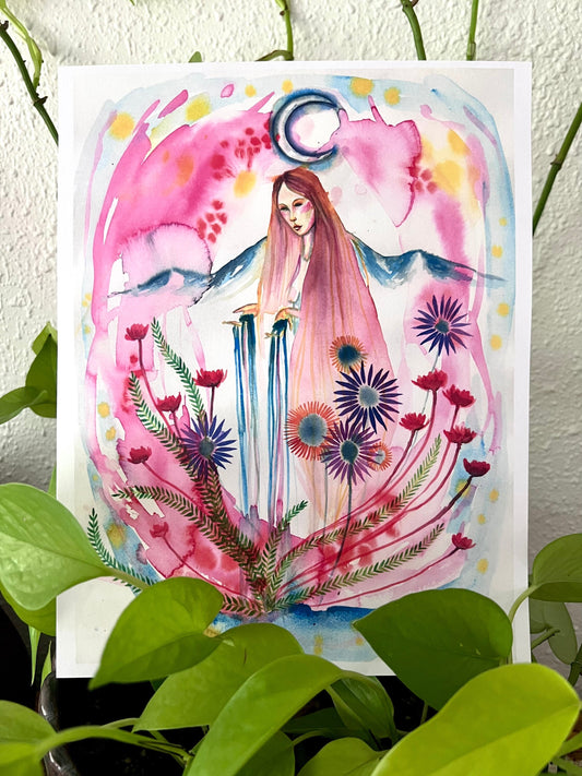 The Star (original art print)