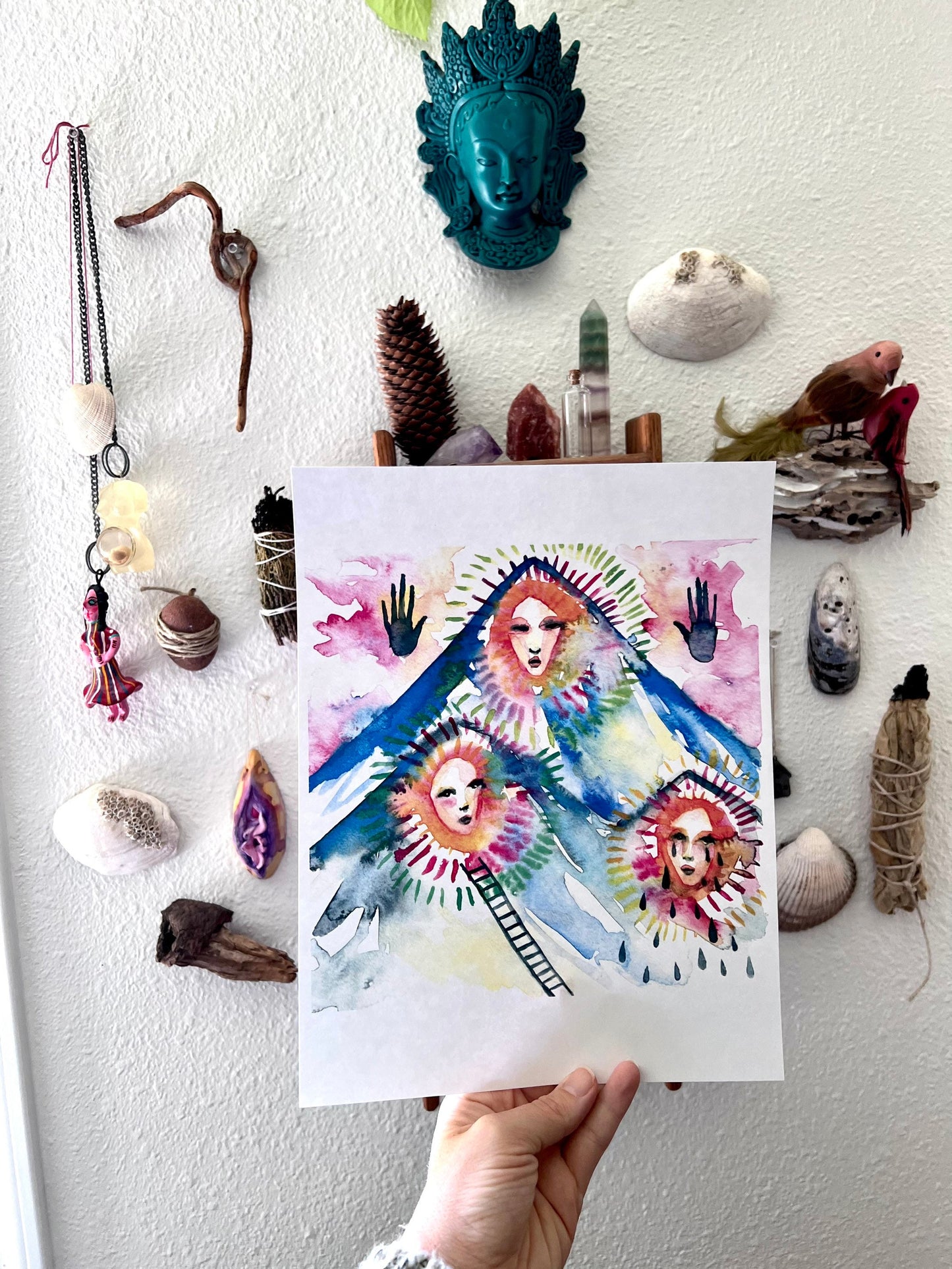 Holy Mountain (original art print)