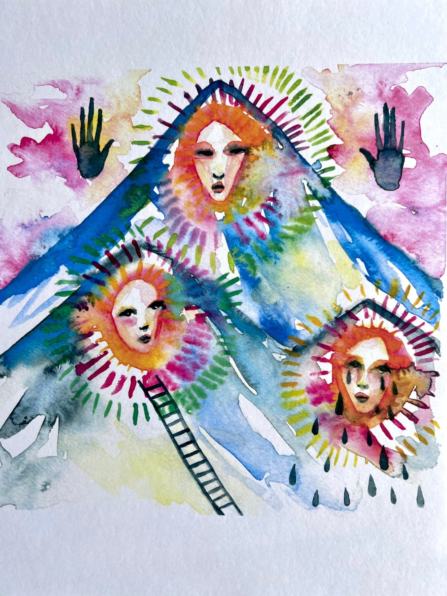 Holy Mountain (original art print)