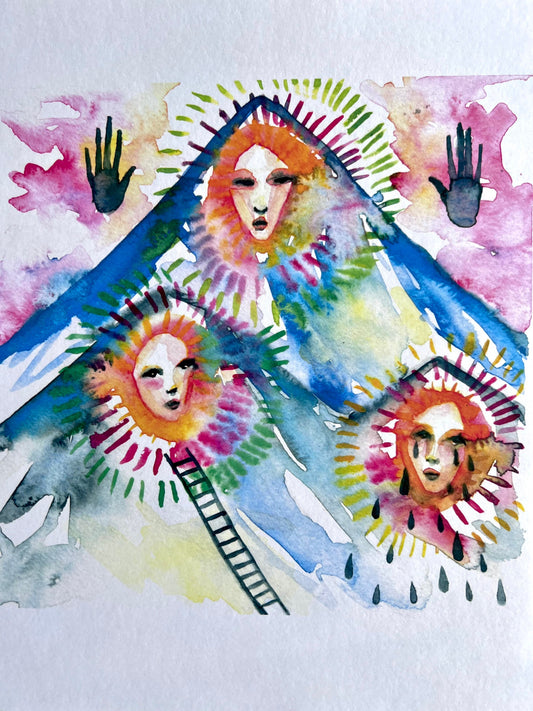Holy Mountain (original art print)