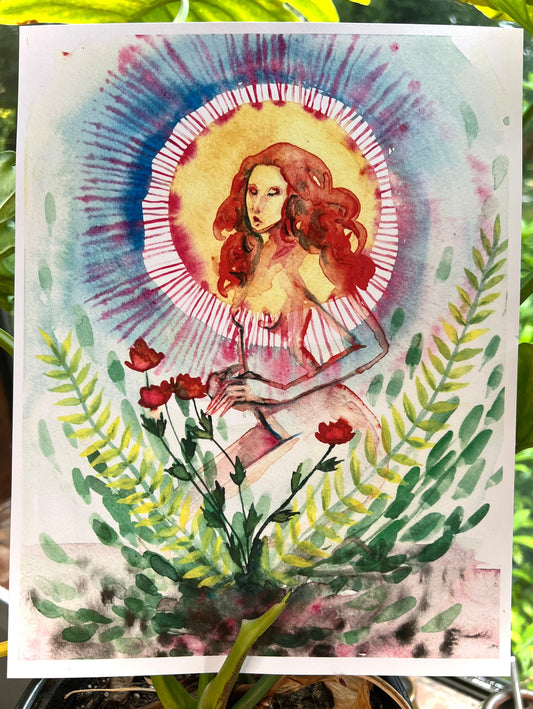 Summer Bloom (original art print)