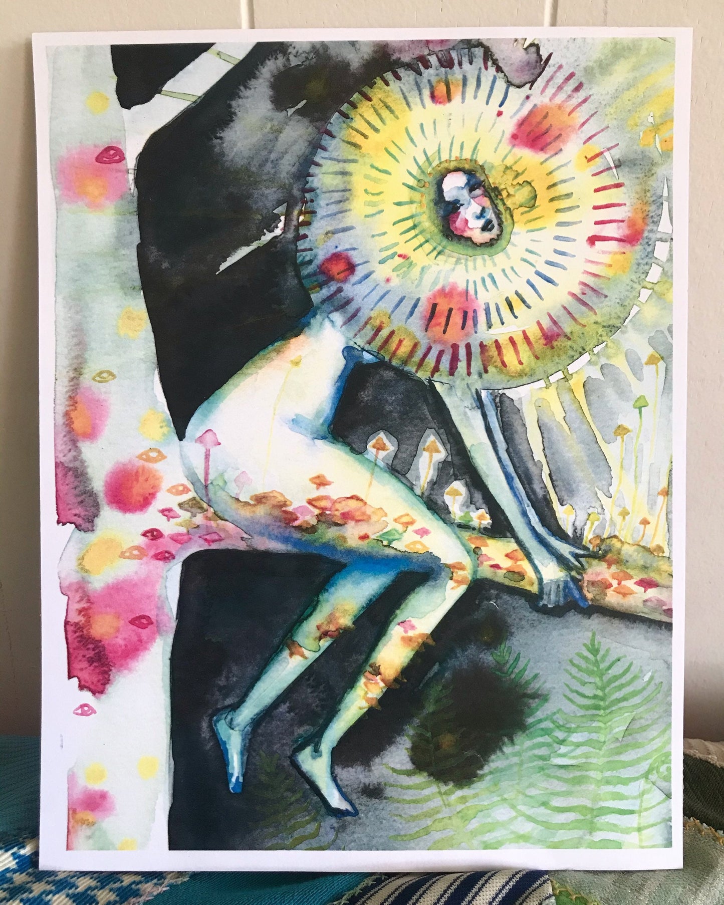 The Forest (original watercolor print)