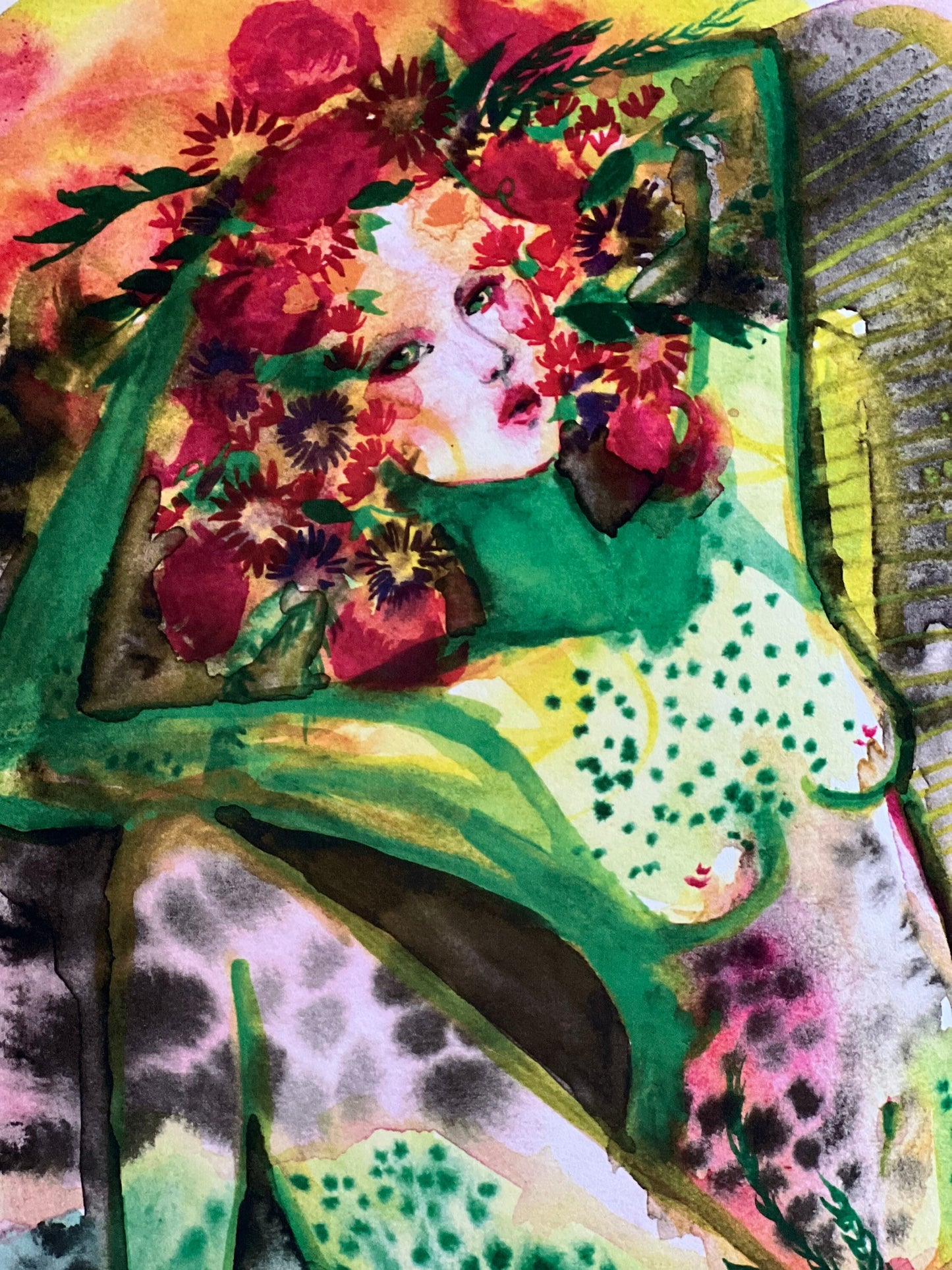 Full Bloom (original art print)