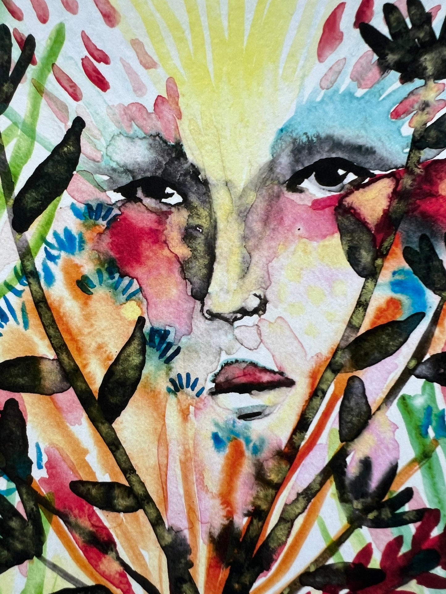 Original watercolor print: Heirloom Seeds