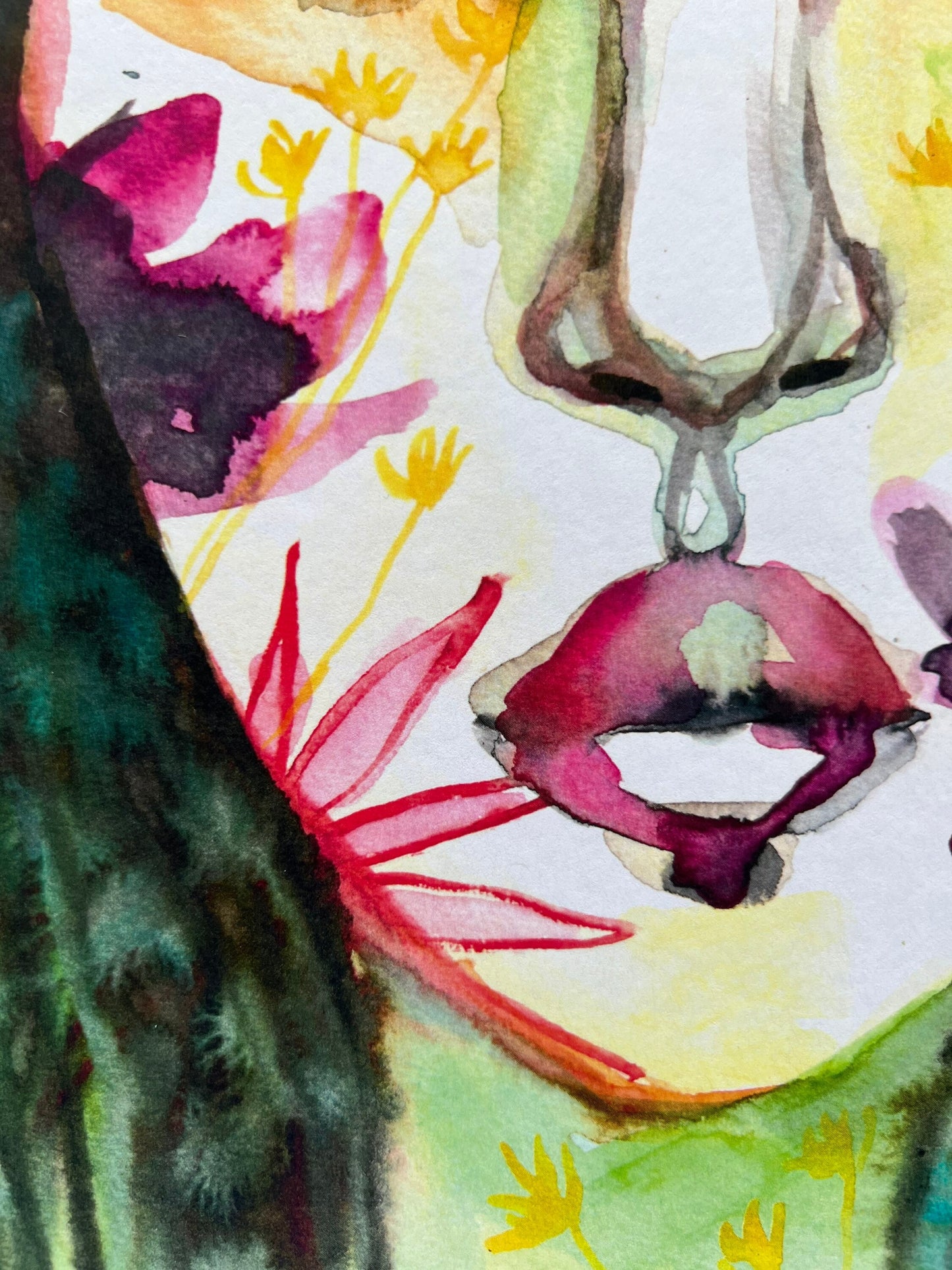 Original watercolor print: Endless Growth